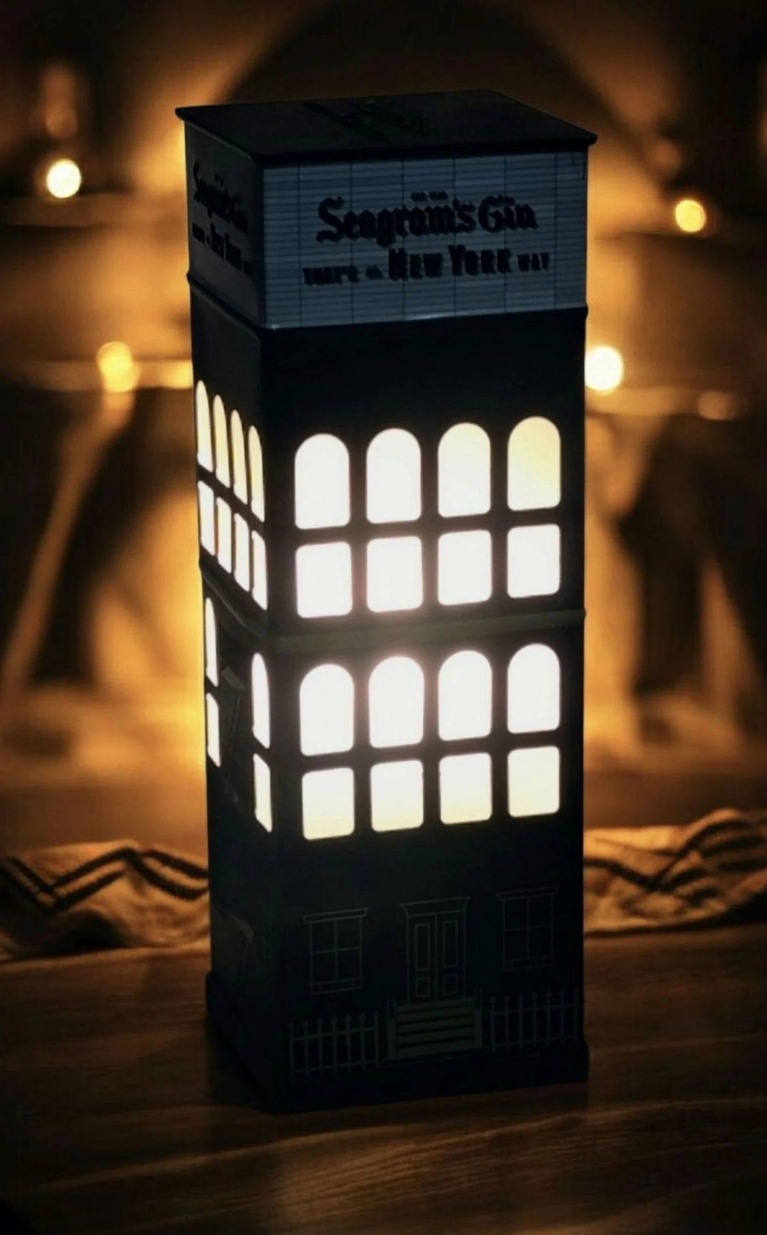 “New York Nights” sfeerlamp (Seagram’s Gin) – photo 2
